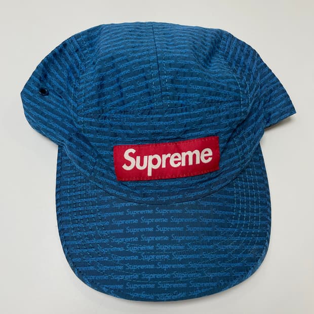 슈프림 올오버 로고 캠프캡