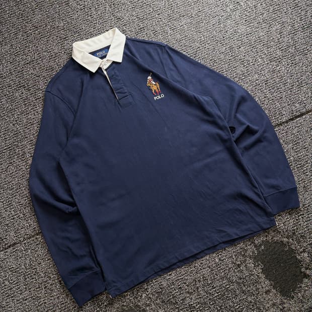 폴로 랄프로렌 빅 포니 럭비 티셔츠 3557