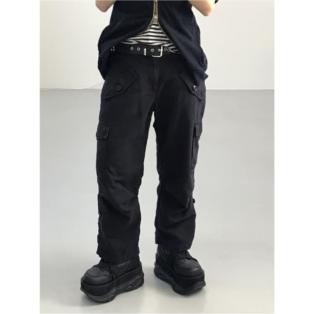 Marc Jacobs black cargo pants