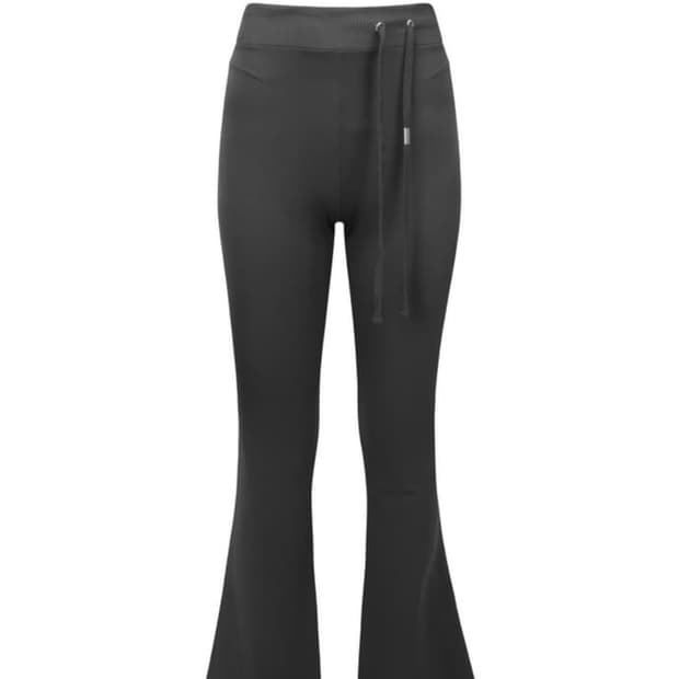 나체 슬림라인부츠컷팬츠 차콜