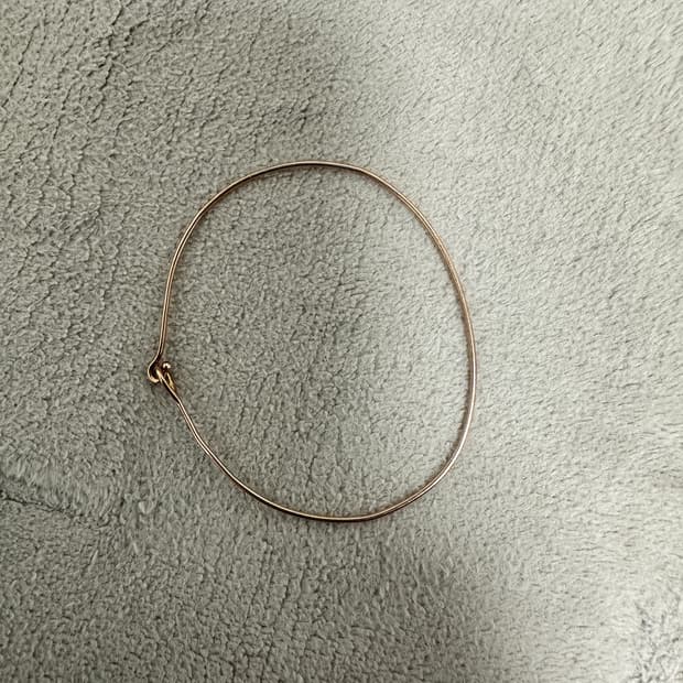 한나주얼리 시그니처 뱅글 14k 핑크골드