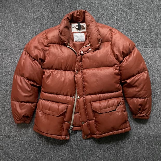 빈티지 노스페이스 브라운라벨 립스탑 시에라 다운 자켓 XXS 