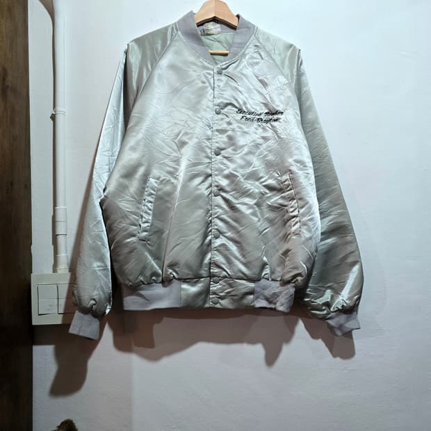 Hartwell Satin Varsity Jacket (새틴 바시티)