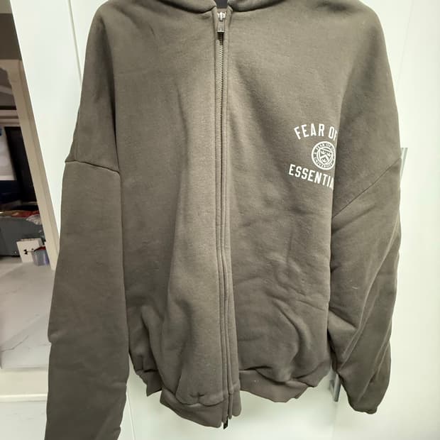 이센셜 후드집업 essential 