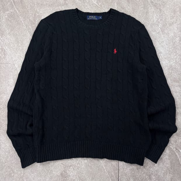 Polo Ralph Lauren Black Knit   