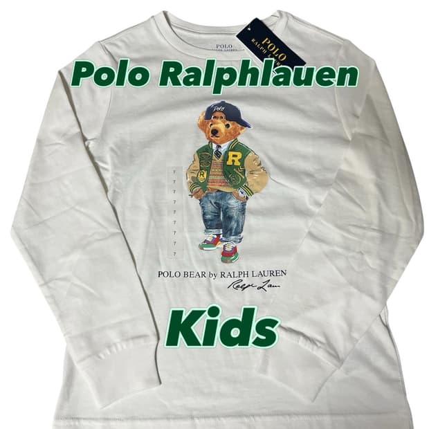 [7]폴로 키즈 베어 긴팔 티셔츠