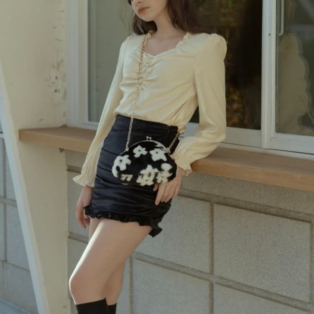 [마가린핑거스] round frill skirt