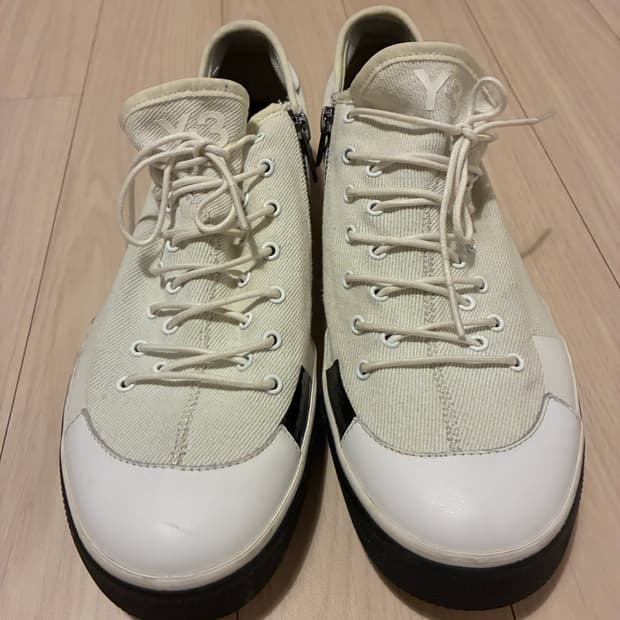 [정품] Y-3 요지야마모토 지퍼 캔버스 스니커즈 (255-260)