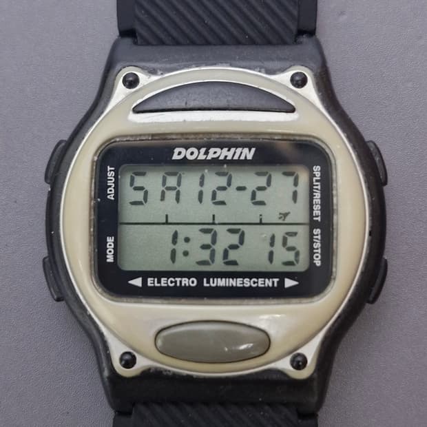 돌핀 빈티지 시계 
