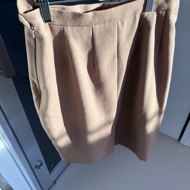 Vintage Burberry Wool Skirt