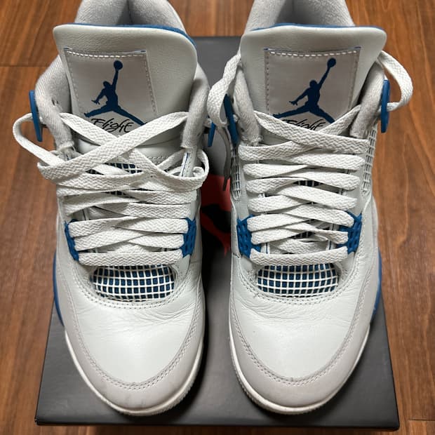 (260) 나이키 조던4 레트로 인더스트리얼 블루