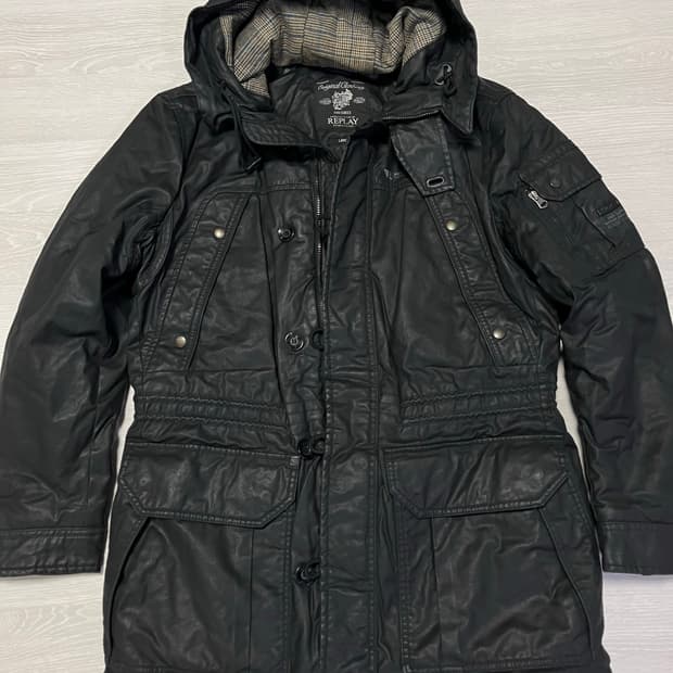 리플레이 파카 L