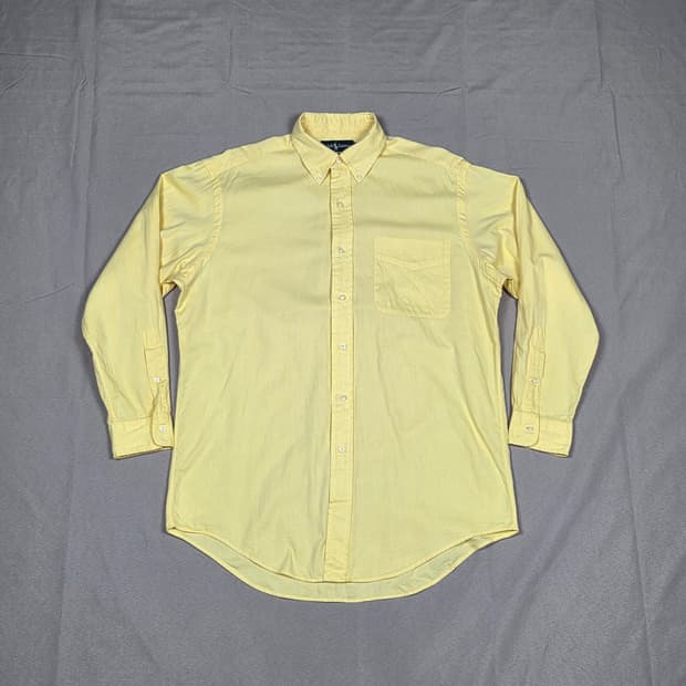 [폴로 랄프로렌] 야머스 로고리스 버튼다운 코튼 셔츠 | S00097