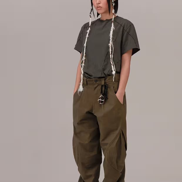 혜인서 23FW 카고팬츠 카키 브라운