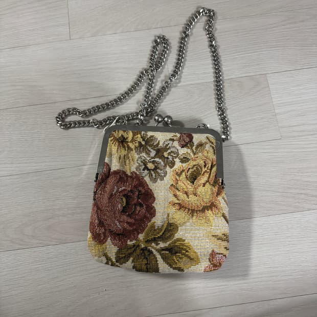 슬로우 캐비닛 자가드 가방