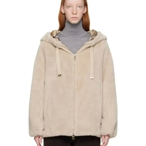 에르노 에코퍼 자켓 베이지 42사이즈