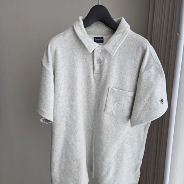 헤리티지플로스 Heritagefloss 폴로 타올 티셔츠 S