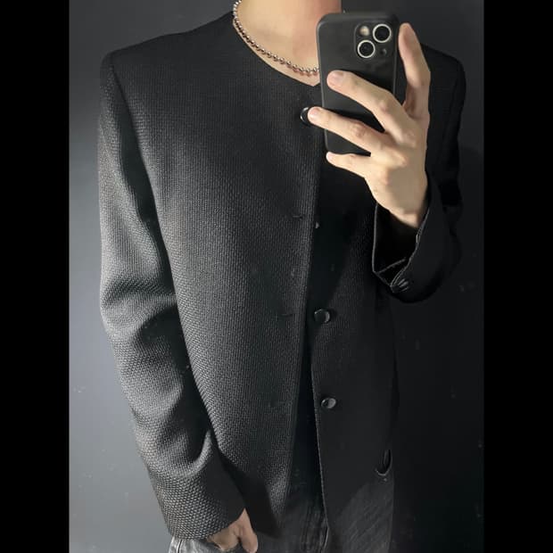 SIGNATURE 트위드 자켓