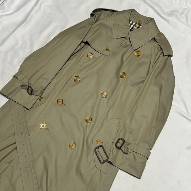 M 버버리 베이지 트렌치 코트