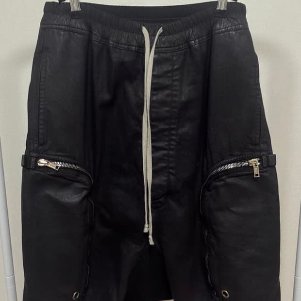 릭오웬스 바우하우스 쇼츠 왁스코팅 46