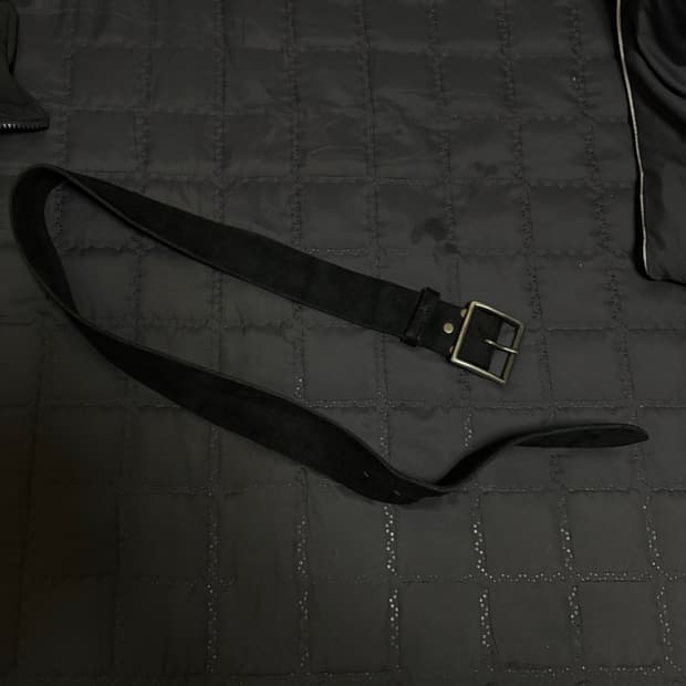 [30] 더블알엘 더스트레스트 벨트 블랙