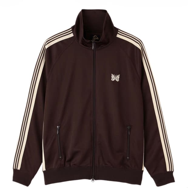 니들스 x LHP 트랙 자켓 폴리 스무스 브라운 L 사이즈