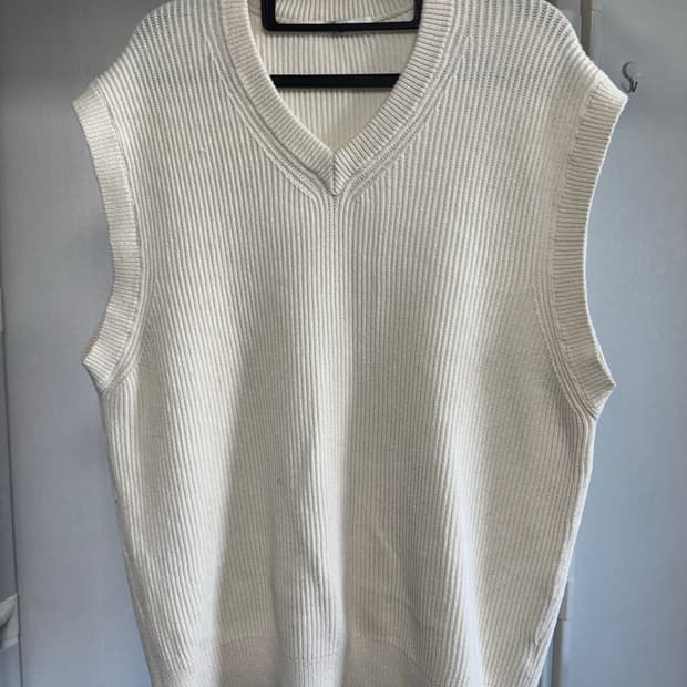 빈티지 니트조끼