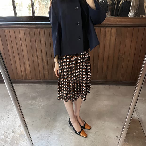 PRADA pattern skirt