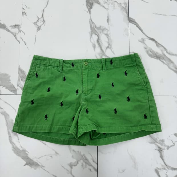 폴로 랄프로렌 자수 반바지