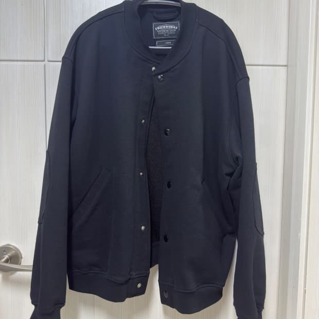 프리즘웍스 스웻 바시티 자켓 L