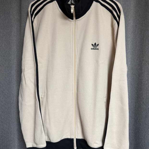 아디다스 베켄바우어 와플 트랙탑 져지 XL