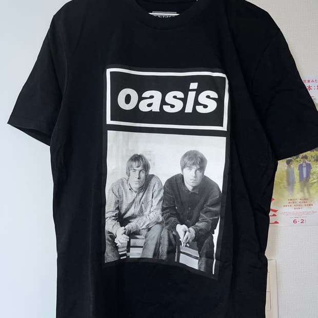 Live25 오아시스 월드투어 티셔츠