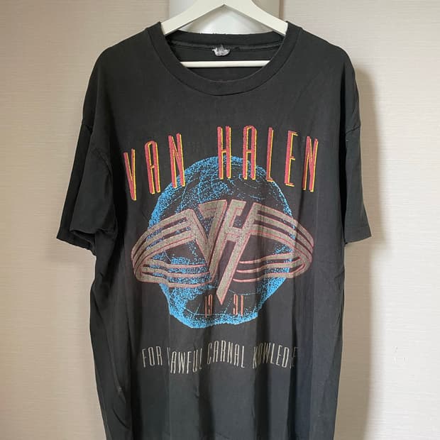 90s 빈티지 반할렌 Van Halen 밴드티