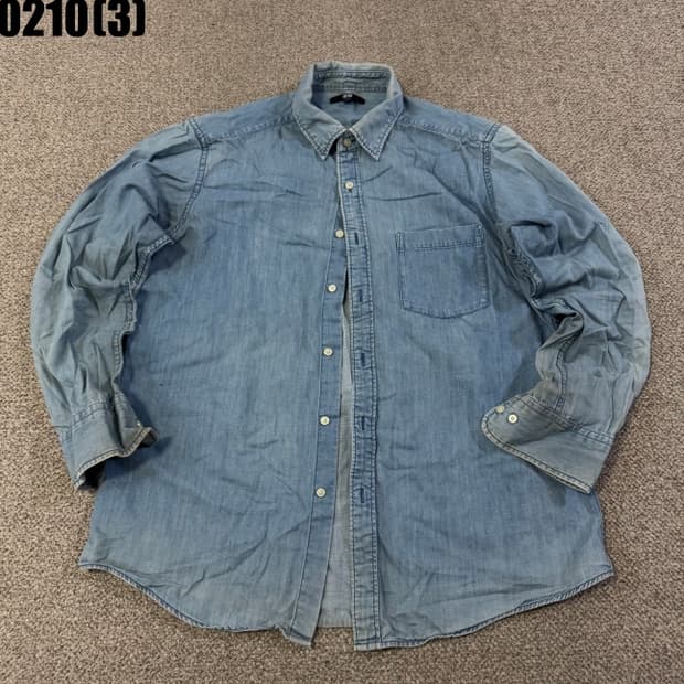 유니클로 데님 셔츠