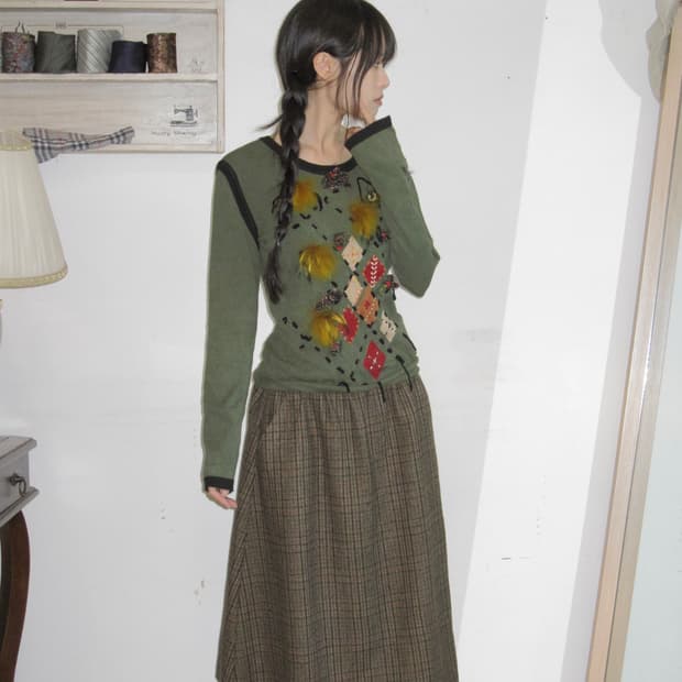 브룩스 브라더스 체크치마