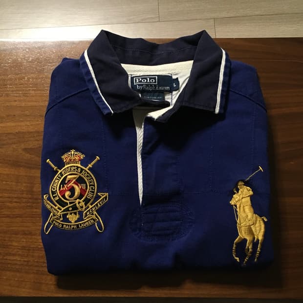 폴로 빅포니 긴팔 럭비티