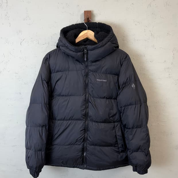 몽벨 신형 리버시블 패딩 블랙
