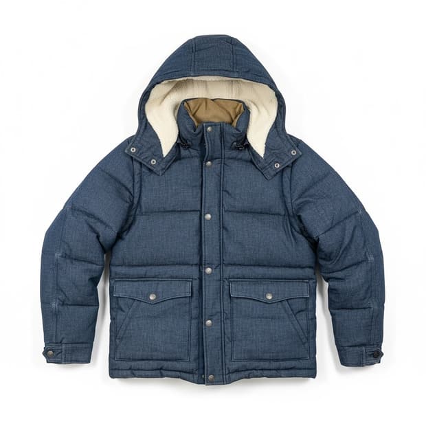 리바이스 데님 베스트 패딩 점퍼