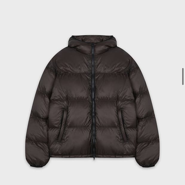 새상품) 주앙옴므 립스탑 덕다운 패딩 100-105