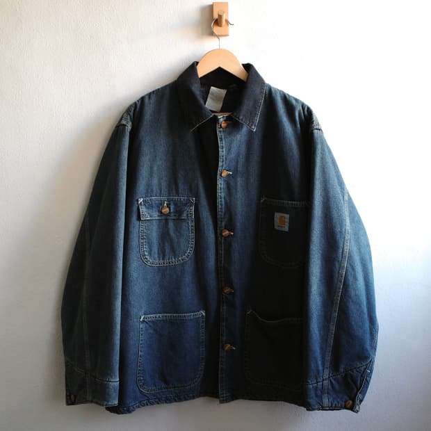칼하트 데님 초어 자켓