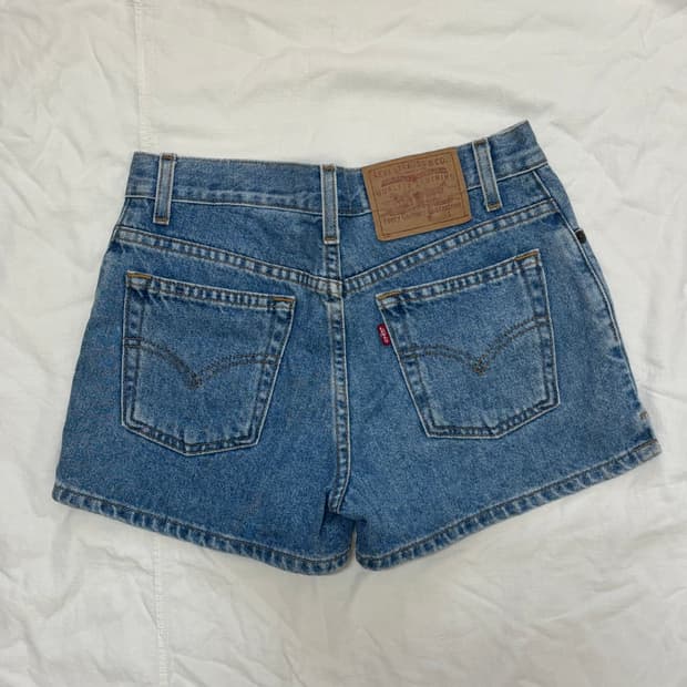 리바이스 501 빈티지 데님 숏팬츠 W28