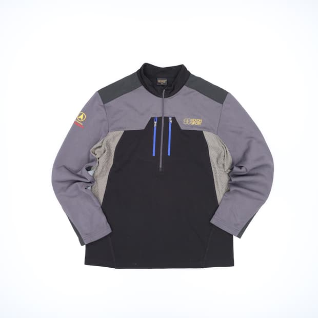 100 코오롱스포츠 반집업 후리스긴팔 0407H1