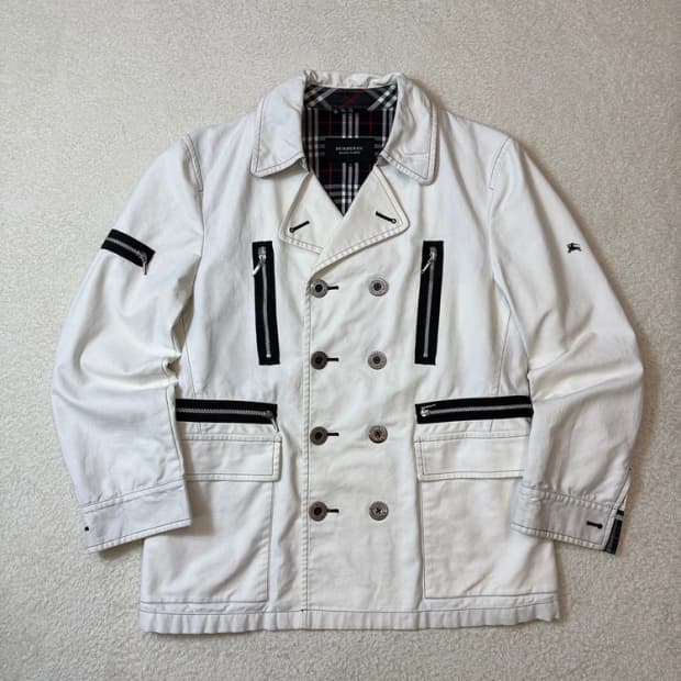 버버리 블랙라벨 00's 더블 브레스티드 자켓 PN6262
