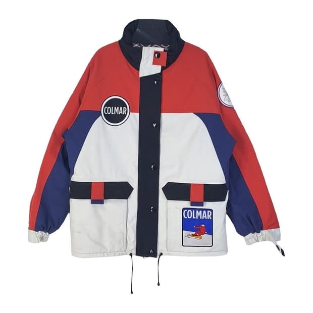 콜마 패치 스키패딩