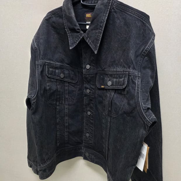 RRL lot 271 트러커 자켓 블랙 XL