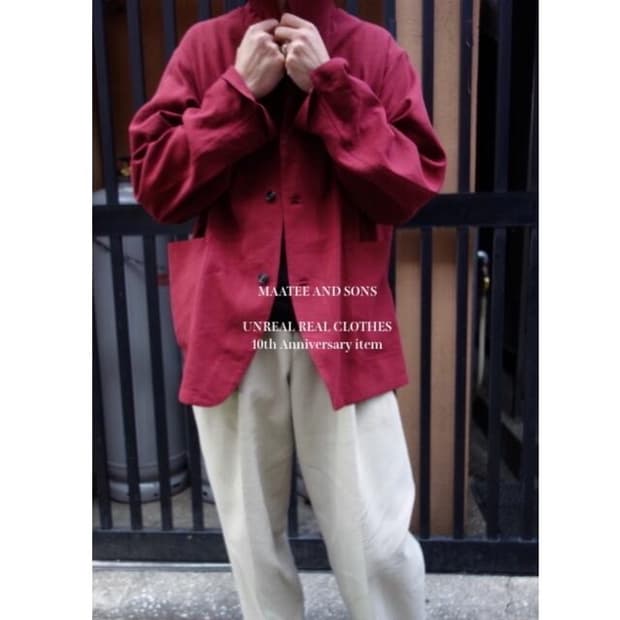 마티앤선즈 린넨 커버올 자켓