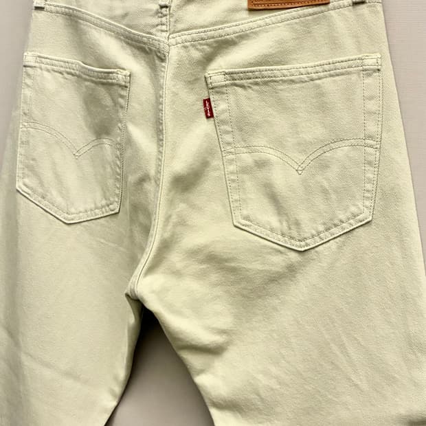 (32)리바이스 551z 프리미엄 빅E 화이트진 크림진데님