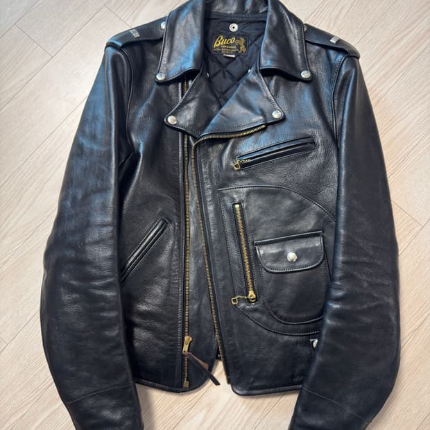 [38] J24 라이더 자켓 리얼맥코이 부코 Buco