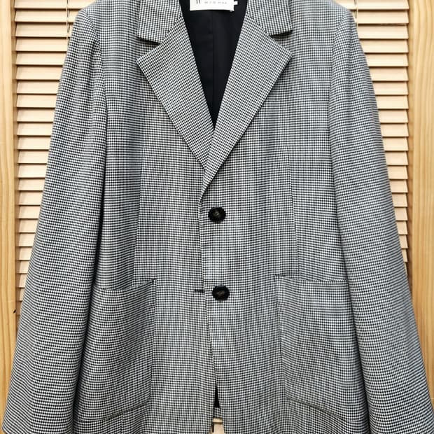 잇미샤 체크 패턴 봄자켓66