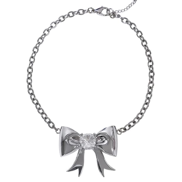 Big ribbon necklace